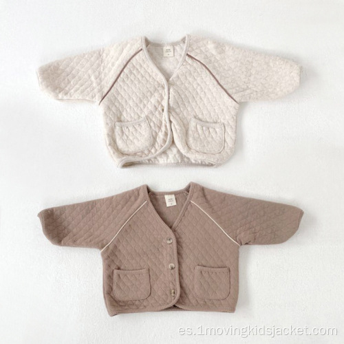 Chaqueta de algodón para bebé de otoño para niños